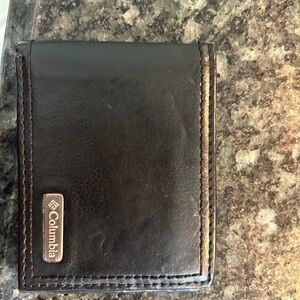 Columbia Dark Brown Leather Wallet